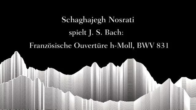 Masterclass with Sir András Schiff – Schaghajegh Nosrati spielt Bach
