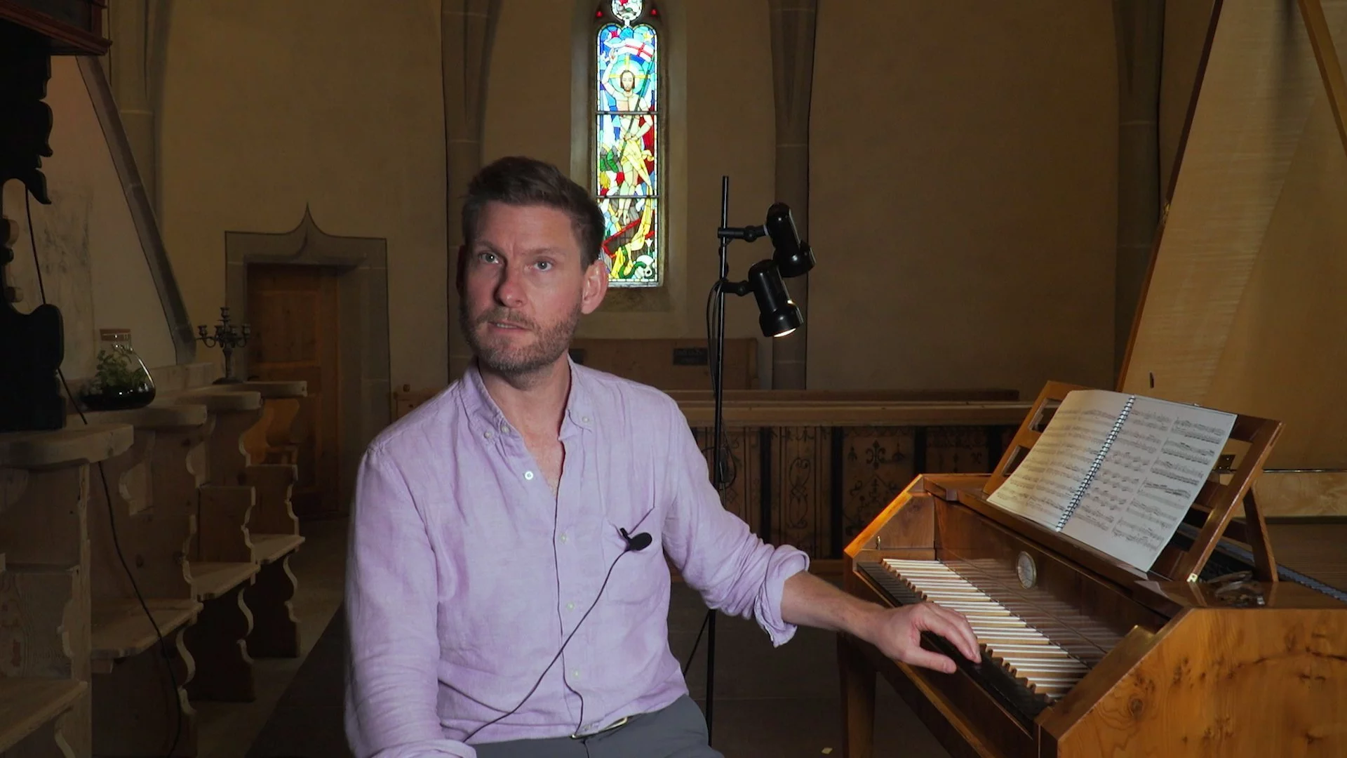 Kristian Bezuidenhout talks about the Fortepiano