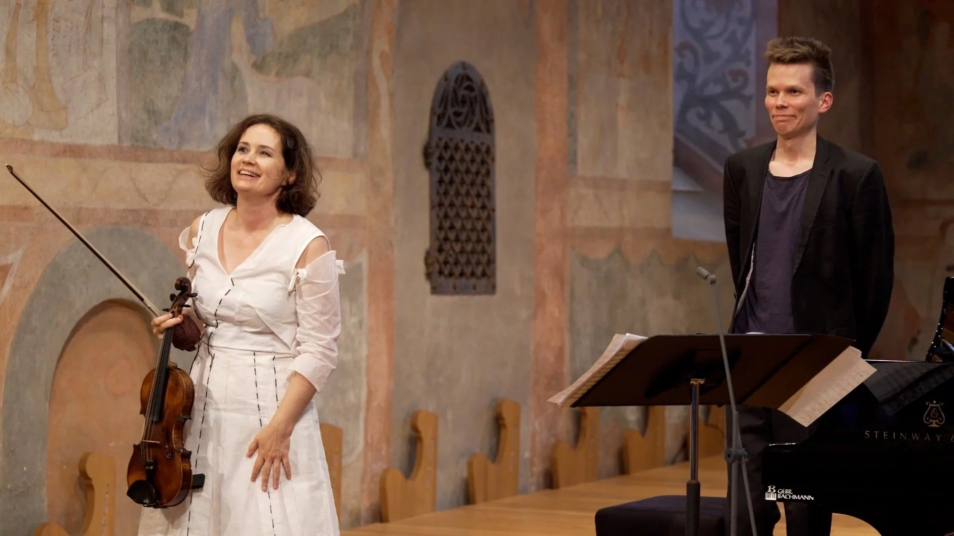 Patricia Kopatchinskaja & Joonas Ahonen jouent Beethoven – Première partie
